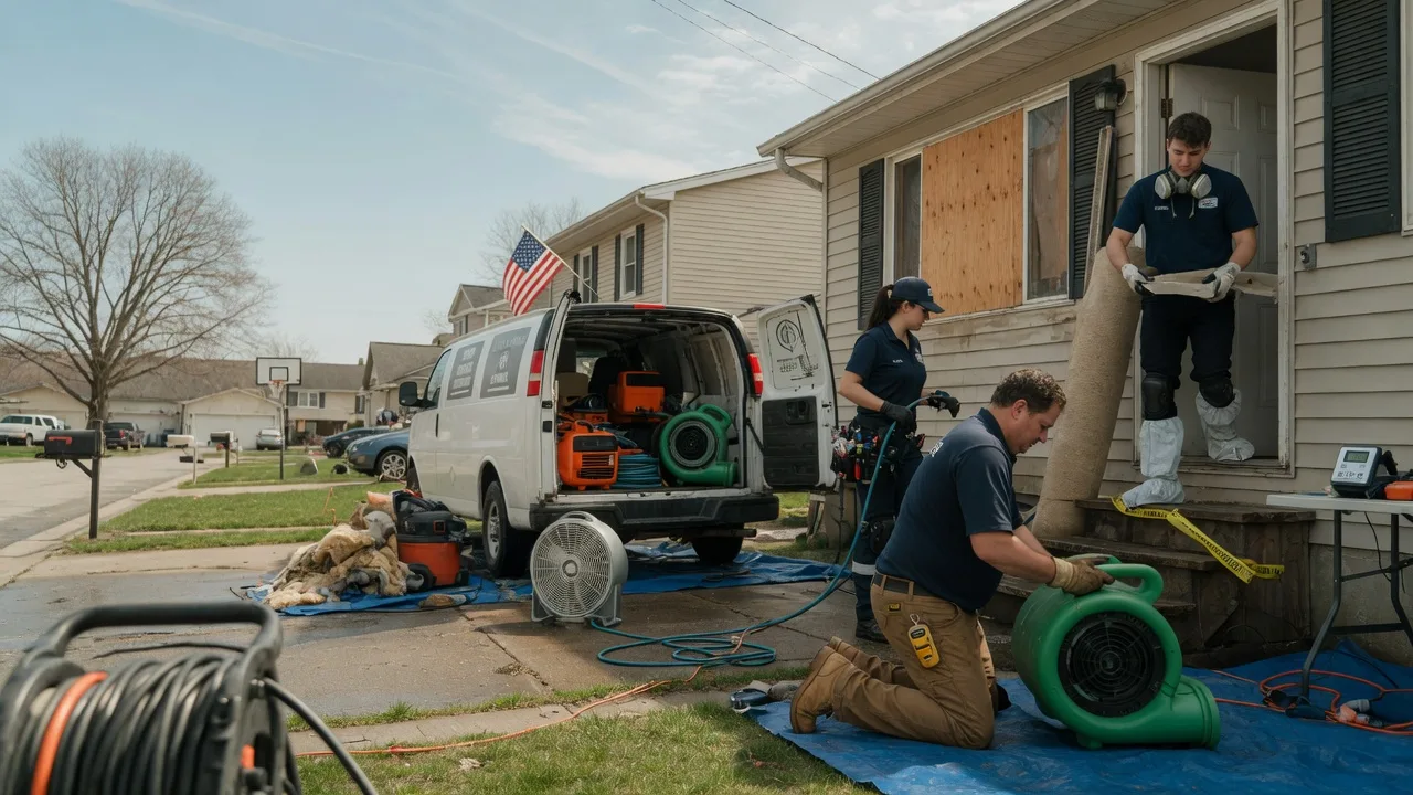 Water Damage Restoration in Gilbert, PA near me